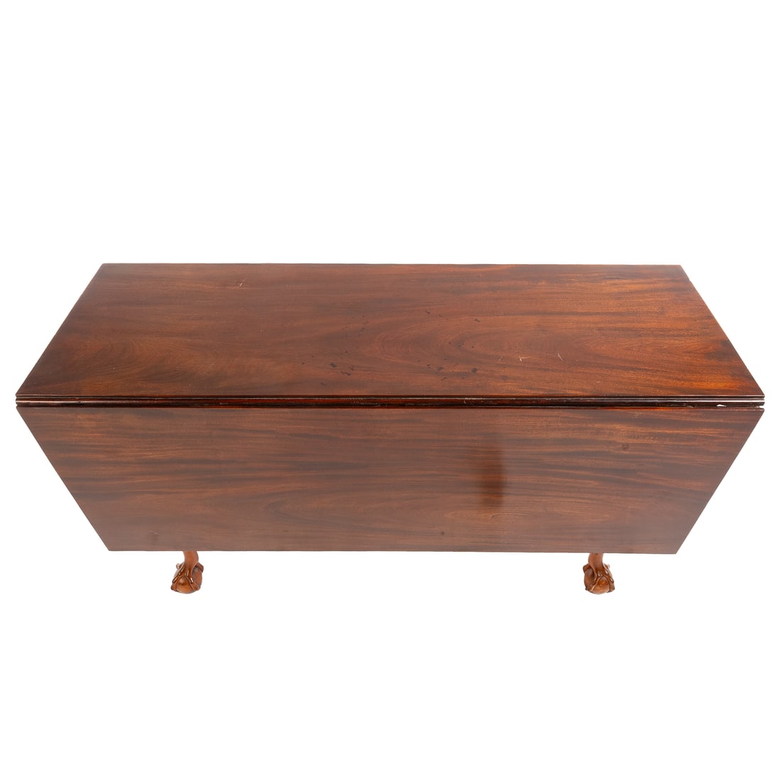 Chippendale Style Mahogany Drop Leaf Table - 2