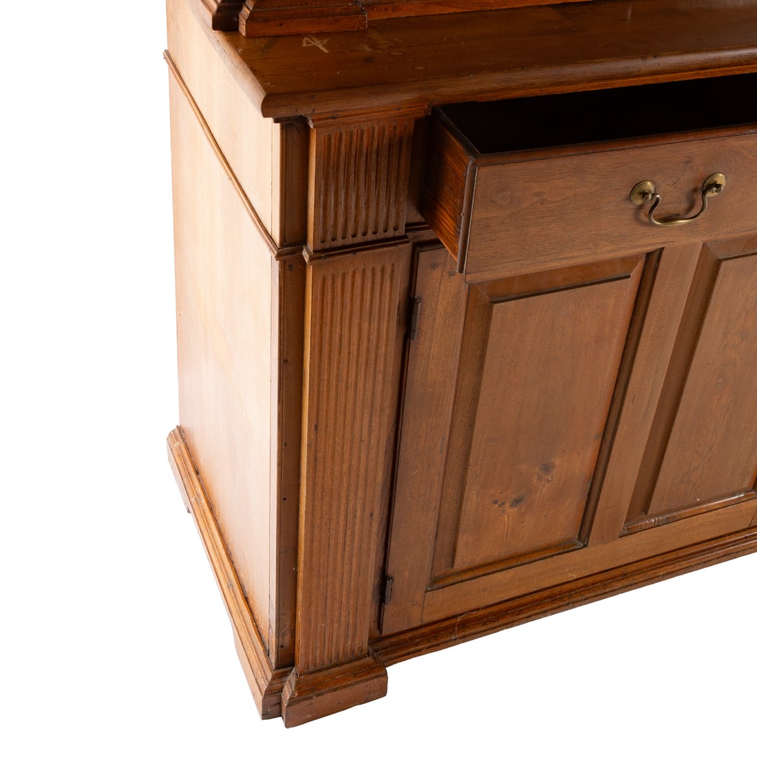 American Vernacular Pine Stepback Cupboard - 2