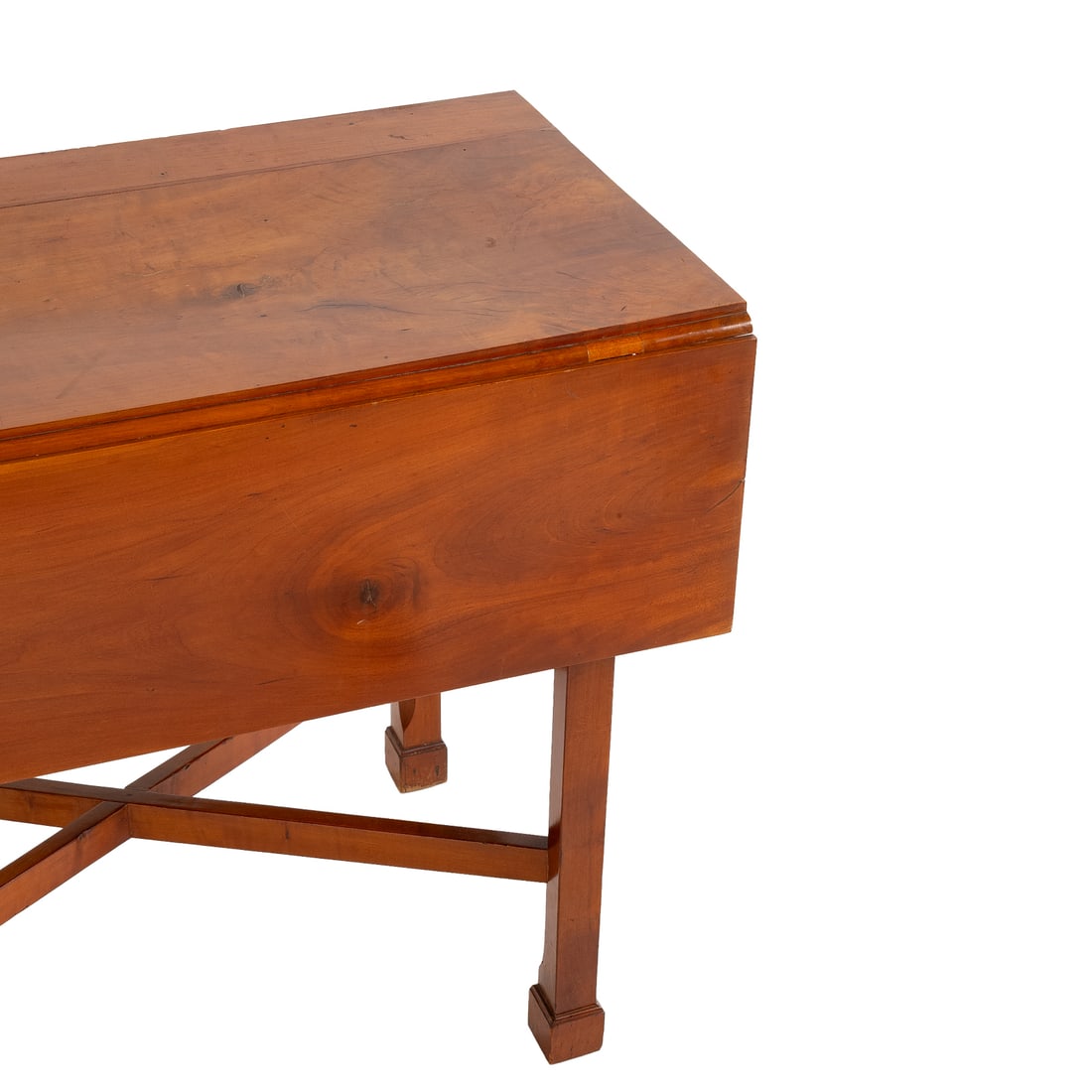 American Chippendale Maple Drop Leaf Table - 2