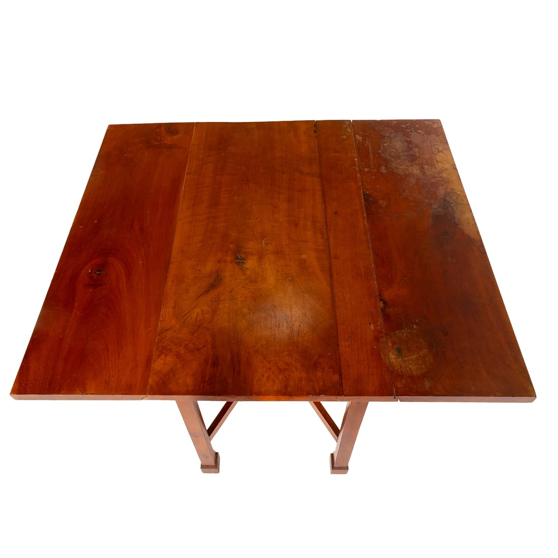 American Chippendale Maple Drop Leaf Table - 5