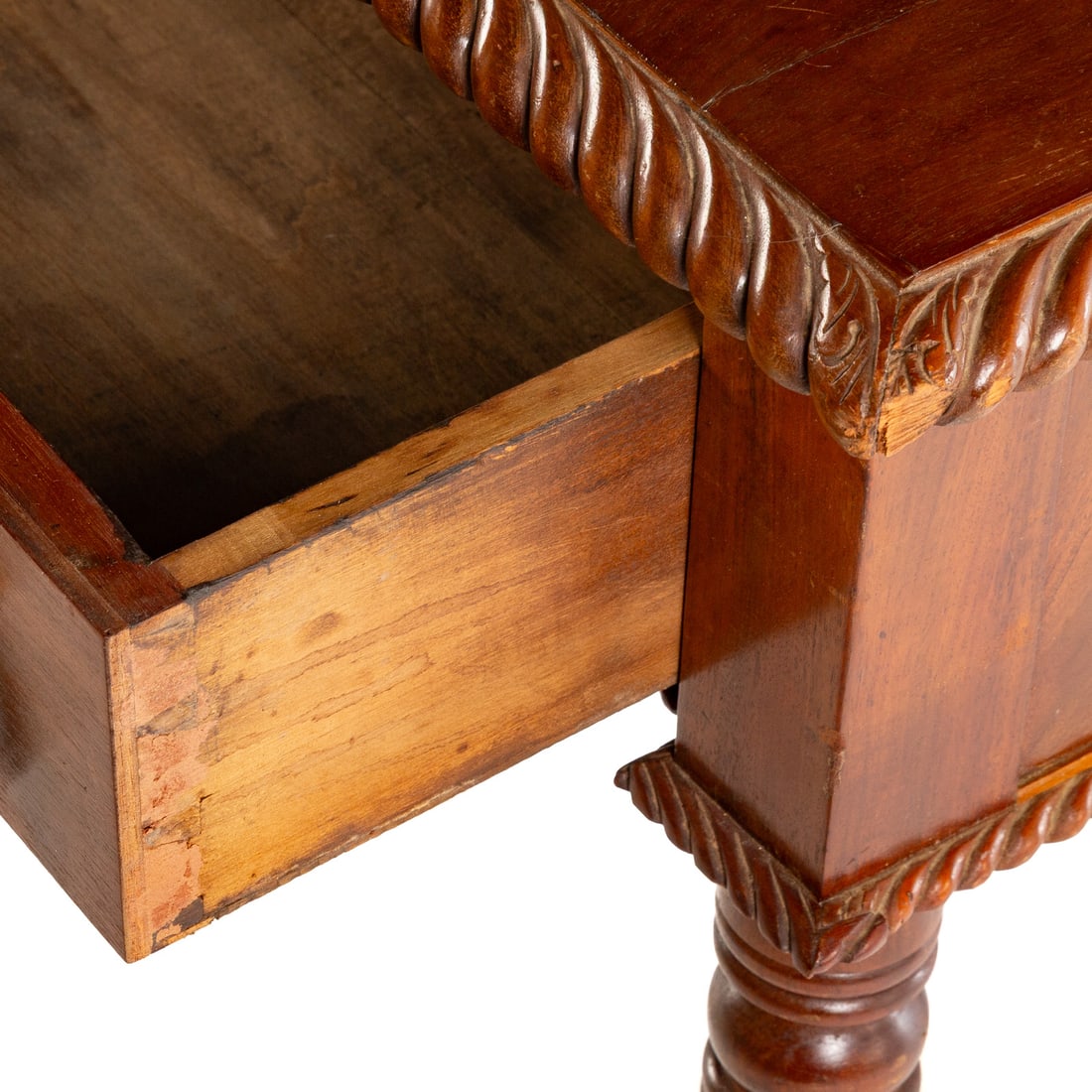 American Classical Mahogany Stepback Cabinet - 3