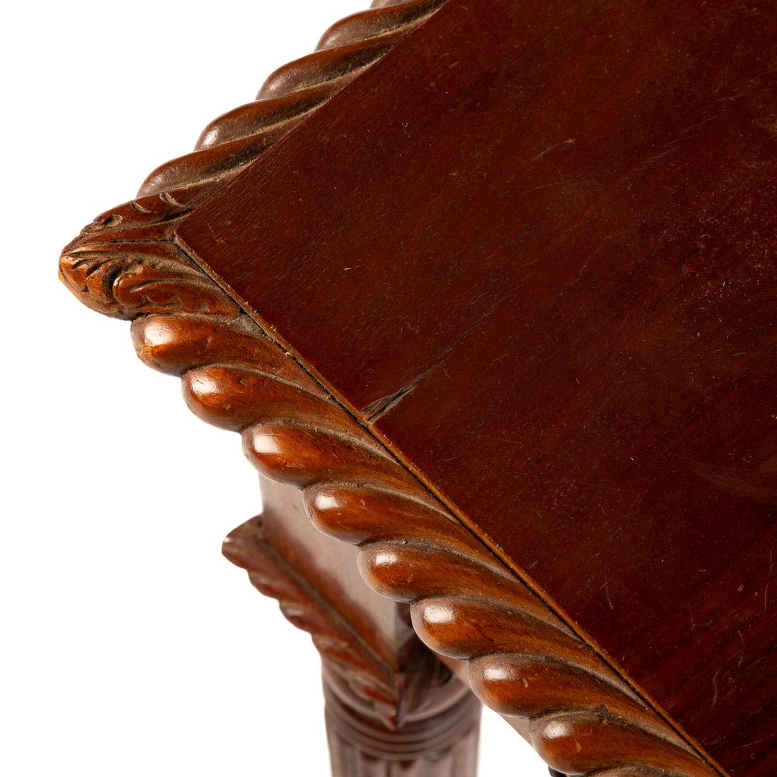 American Classical Mahogany Stepback Cabinet - 4