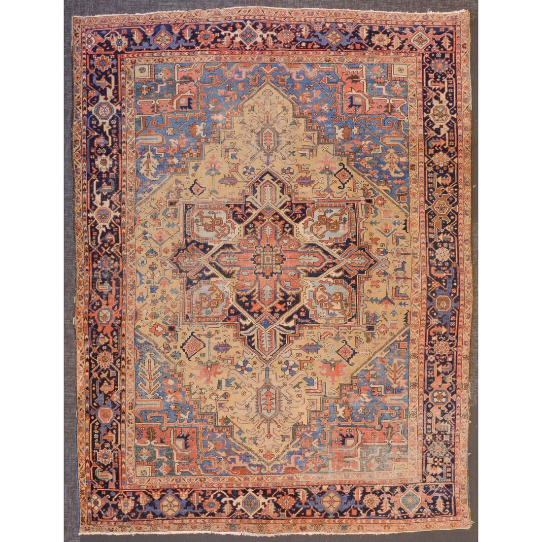 Antique Heriz Carpet, Persia, 9.9 x 12.11 (1 of 6)