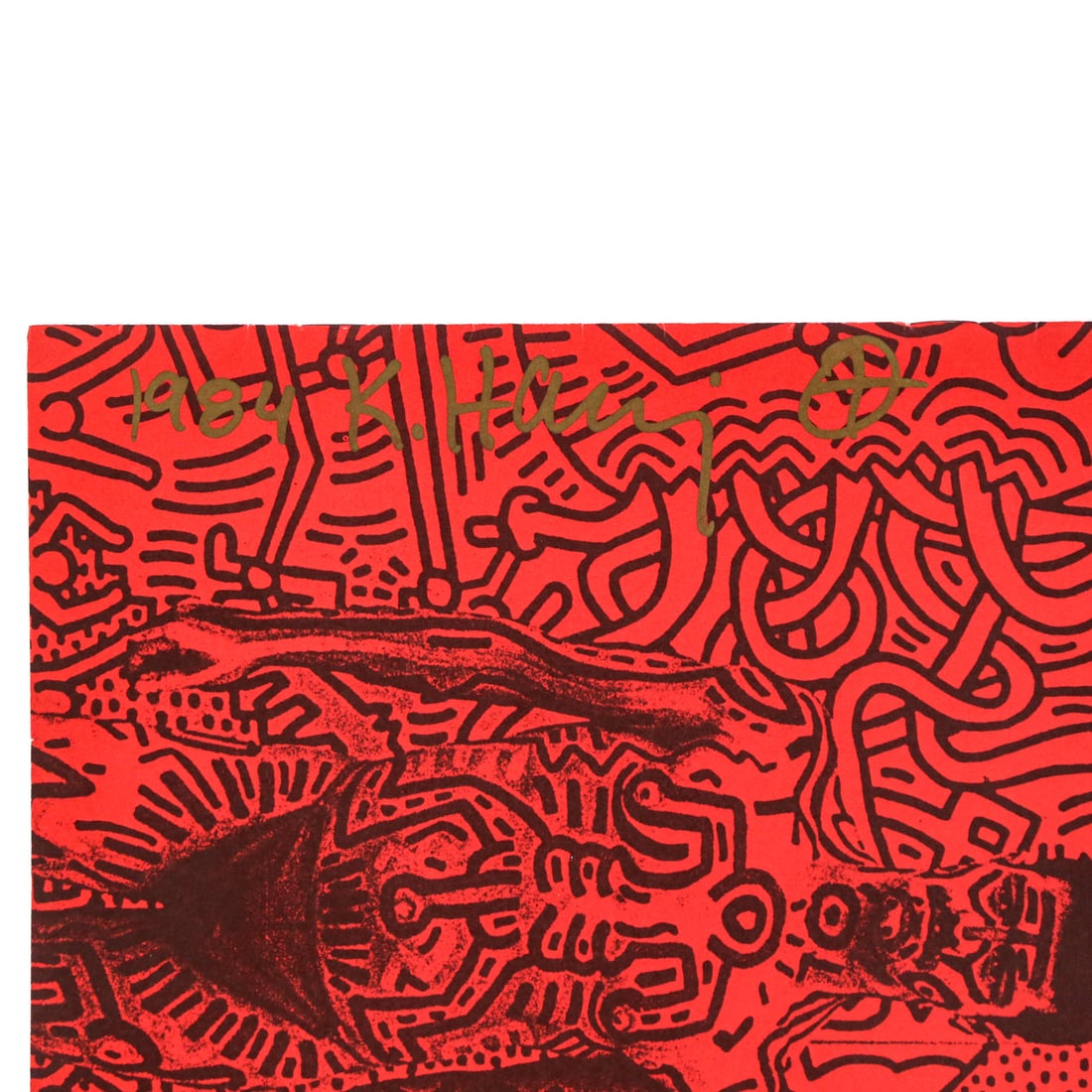 Keith Haring at Paul Maenz, Signed Catalog - 2