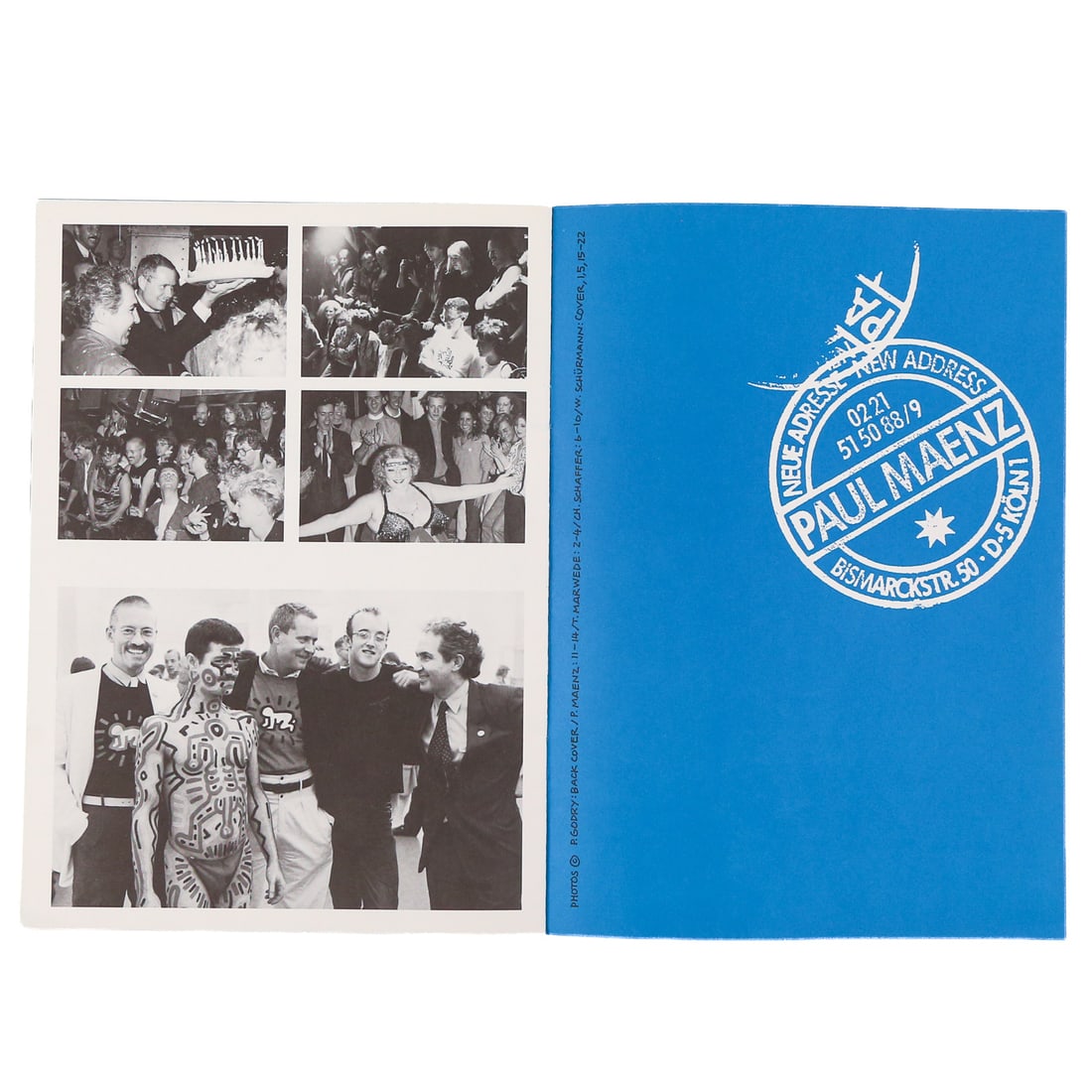 Keith Haring at Paul Maenz, Signed Catalog - 7