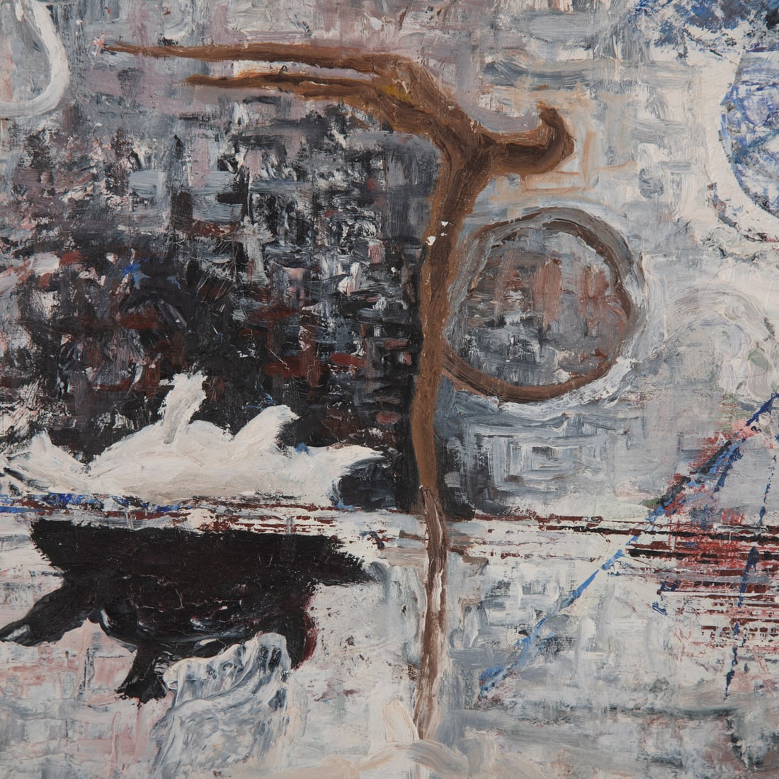 G. Mitchell. "Primer," mixed media - 2