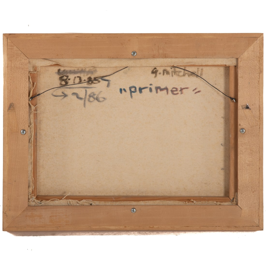G. Mitchell. "Primer," mixed media - 3