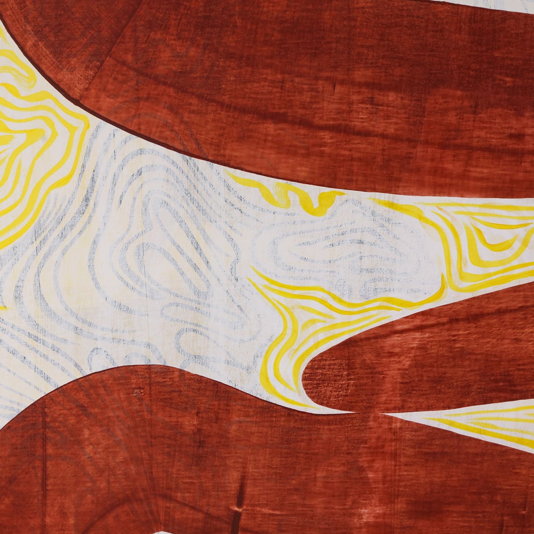 Eric Hibit. "Untitled," acrylic - 2