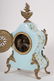 French ceramic and gilt-metal mantel clock - 3