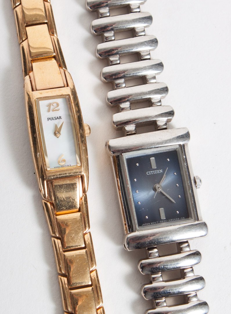 Lady's Citizen wrist watch and Pulsar wrist watch: .