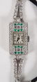 Lady's Gruen Art Deco platinum & diamond watch - 3