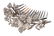 Impressive Victorian diamond floral brooch/comb