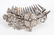 Impressive Victorian diamond floral brooch/comb - 5