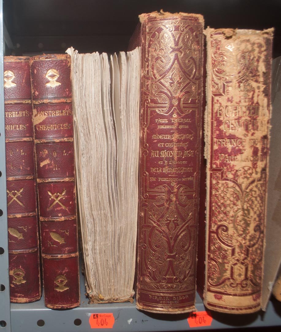 [History] Five Bound Volumes: 1) Thomas Johnes, Esq., trans., The Chronicles of Enguerrand De Monstrelet (London: Henry G. Bohn, 1853); two volumes, 4to, marbled paper; 2) Pierre De Nolhac, Louis XV Et Madame De Pompadour (Paris: 