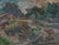 Donald Coale. Cubist Landscape, oil on canvas