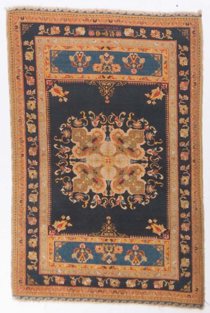 Antique Armenian rug, approx. 4.1 x 6.3: A 2009 â€œSeven Wonders of the Worldâ€ deluxe 7-coin set from Palau, in a Lucite holder and original box. Features seven partially-colorized, silver-plated $1 coins, prooflike grade.