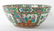Chinese Export Rose Medallion porcelain punch bowl