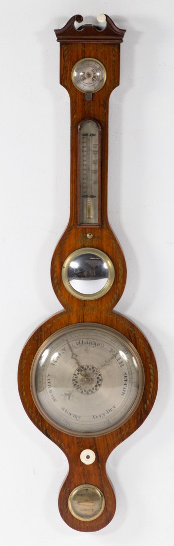 George IV rosewood barometer (1 of 5)