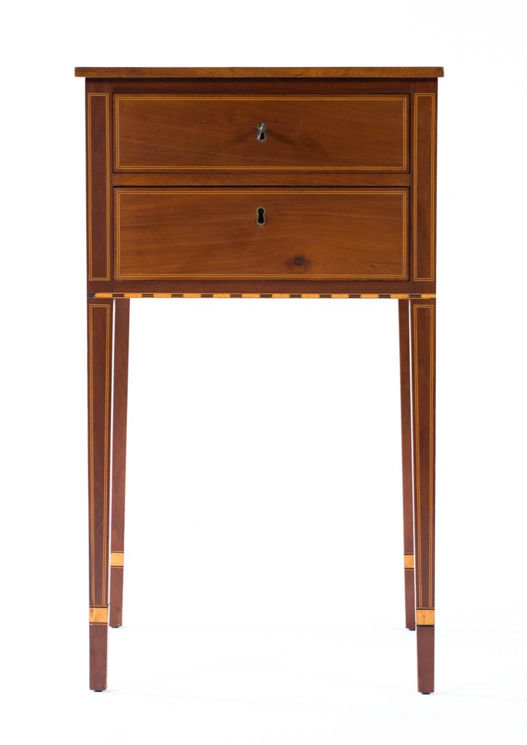 Centennial Federal style mahogany stand (1 of 3)