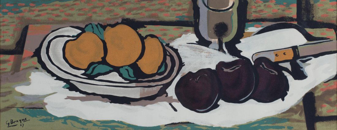 After Georges Braque, "Nature Morte Aux Fruits" (1 of 4)