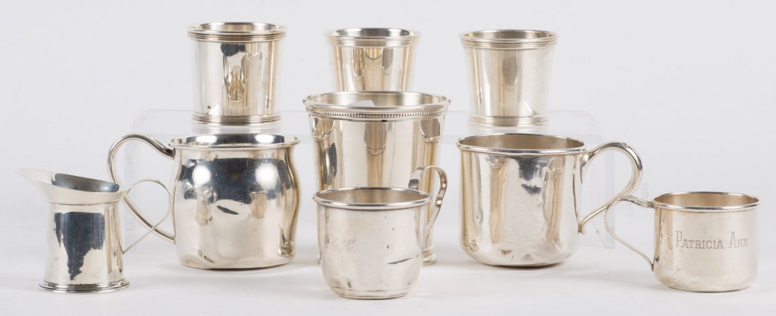 Group of American sterling silver table items (1 of 4)