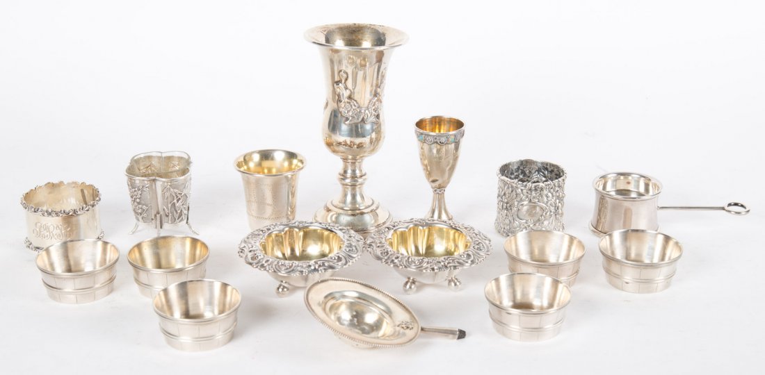 American & Continental silver table articles (1 of 8)