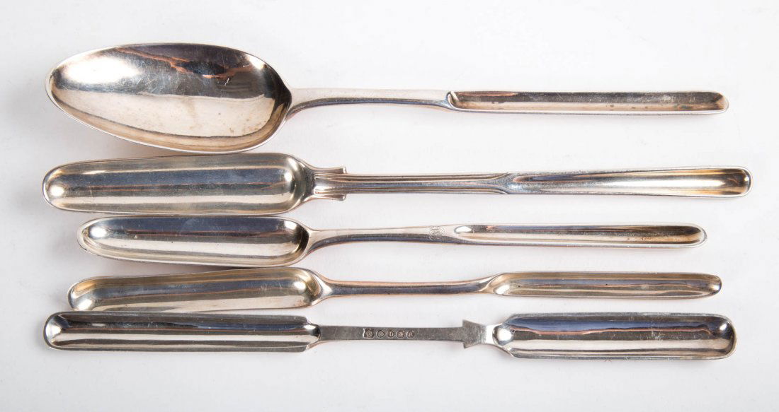 George II sterling silver marrow spoon (1 of 3)
