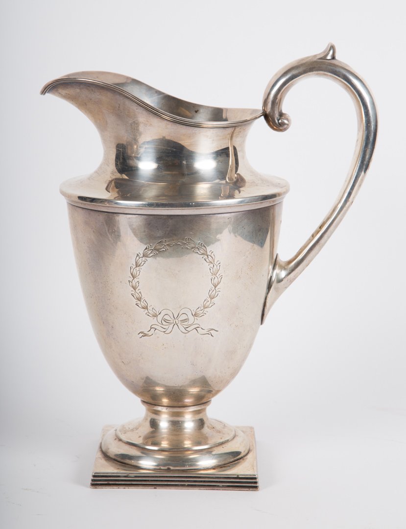 Meriden sterling silver urn-form pitcher (1 of 3)