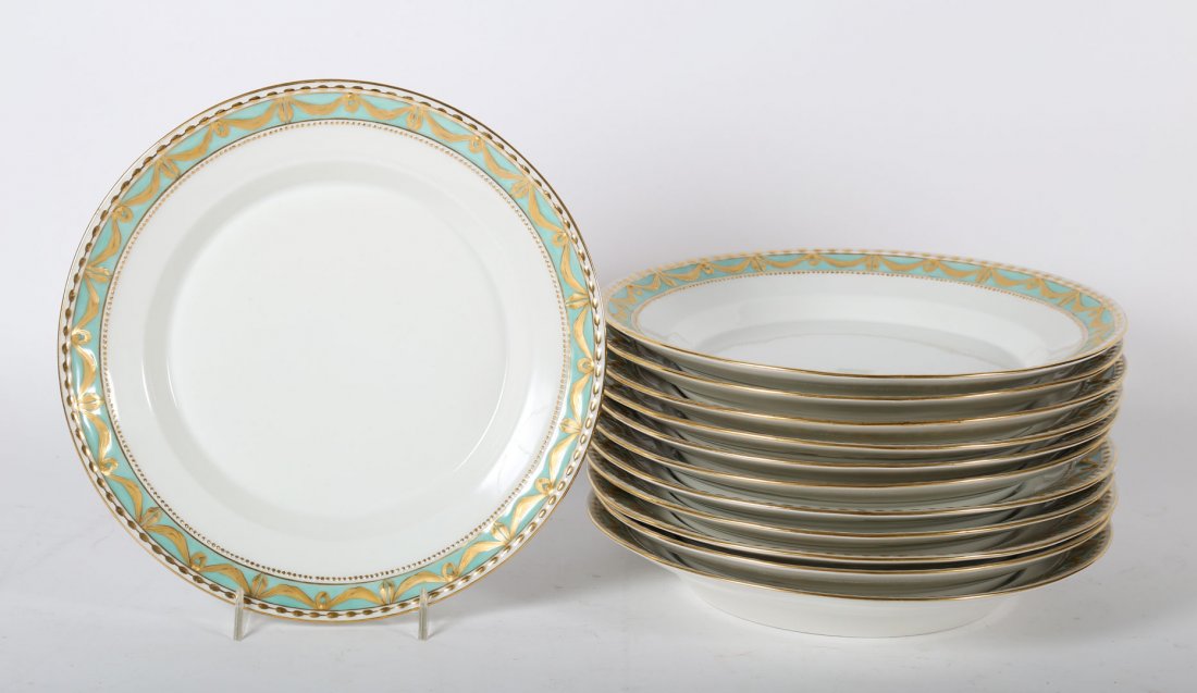 12 KPM porcelain soup plates (1 of 2)