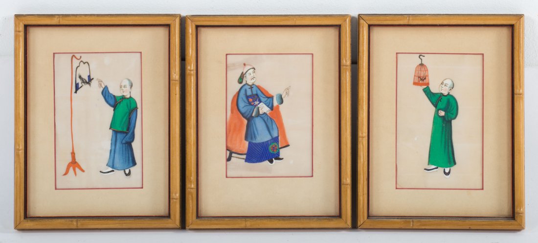 Chinese Export School paintings (1 of 2)