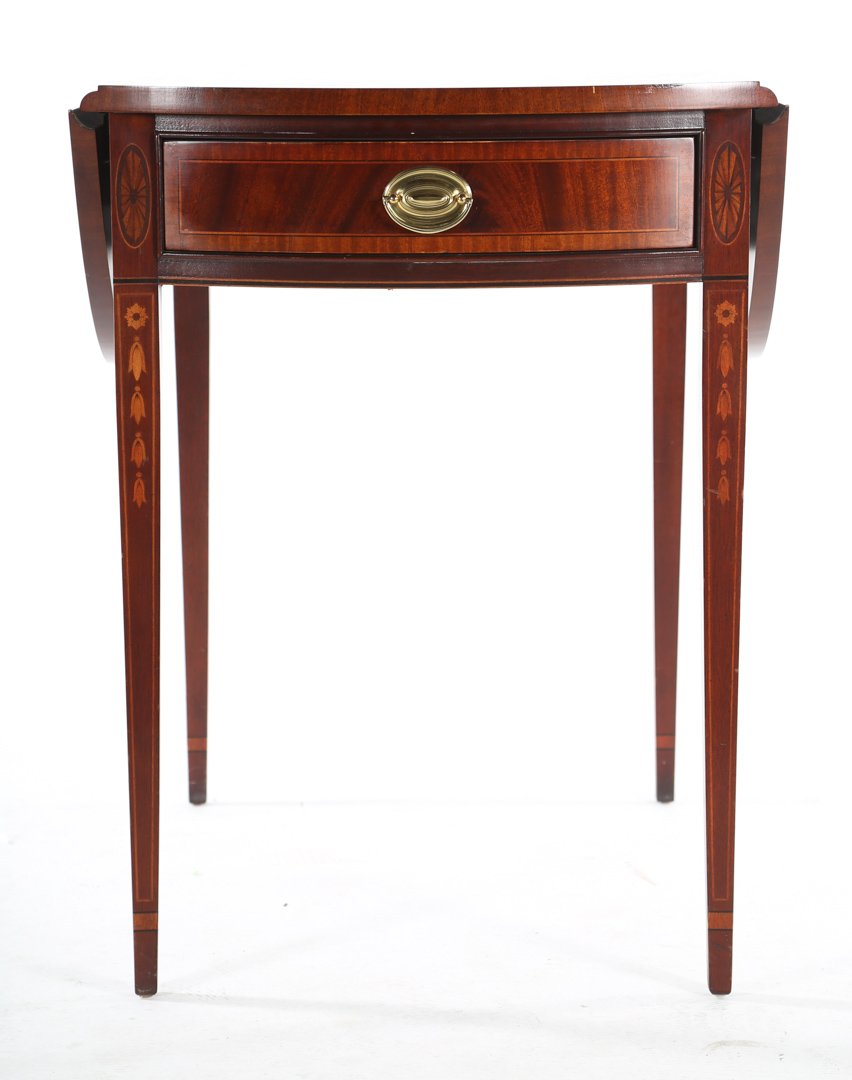 Federal style inlaid mahogany Pembroke table (1 of 4)