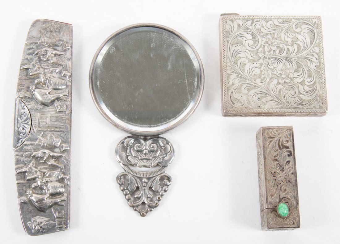 Continental silver & plated personal items (1 of 6)