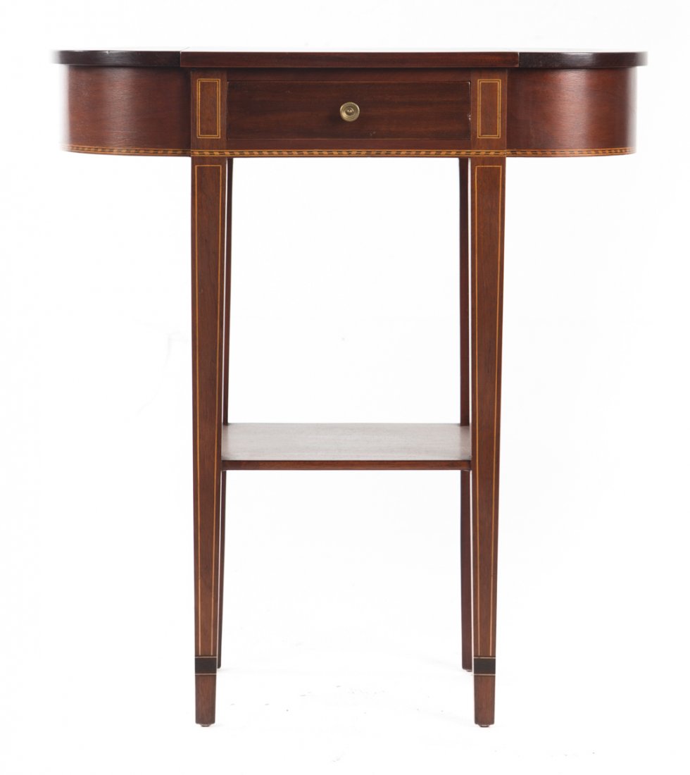 Potthast Bros. Federal style mahogany sewing stand (1 of 6)