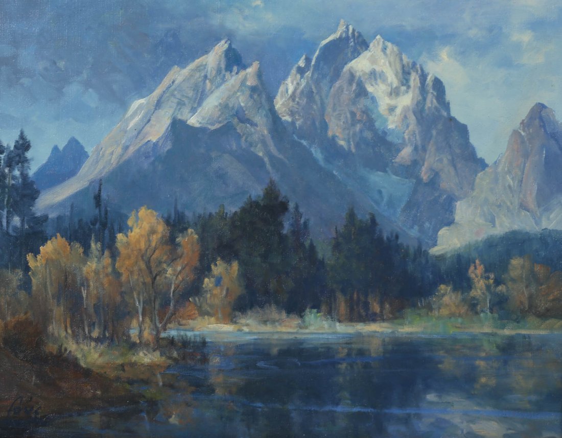 Ralph Love. "Temecula, California, oil on canvas (1 of 4)