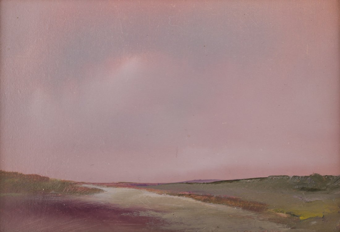 Anne Packard. Morning on the Dunes, oil on board (1 of 4)