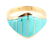 A Pair or Turquoise Earrings and a Ring - 4