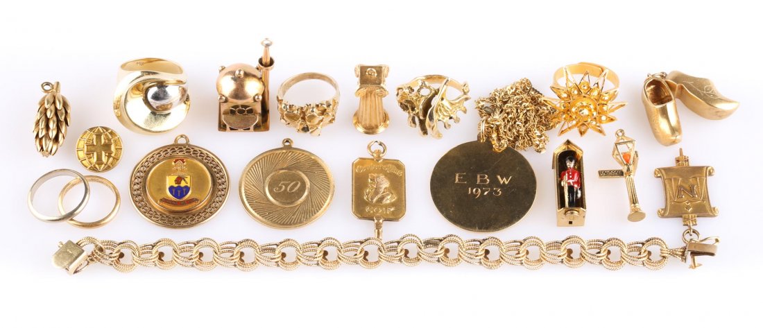 A Bag of Gold Jewelry (1 of 4)