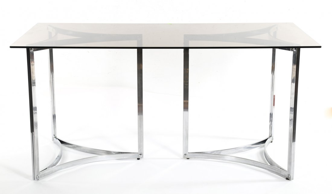 Milo Baughman style dining table (1 of 3)