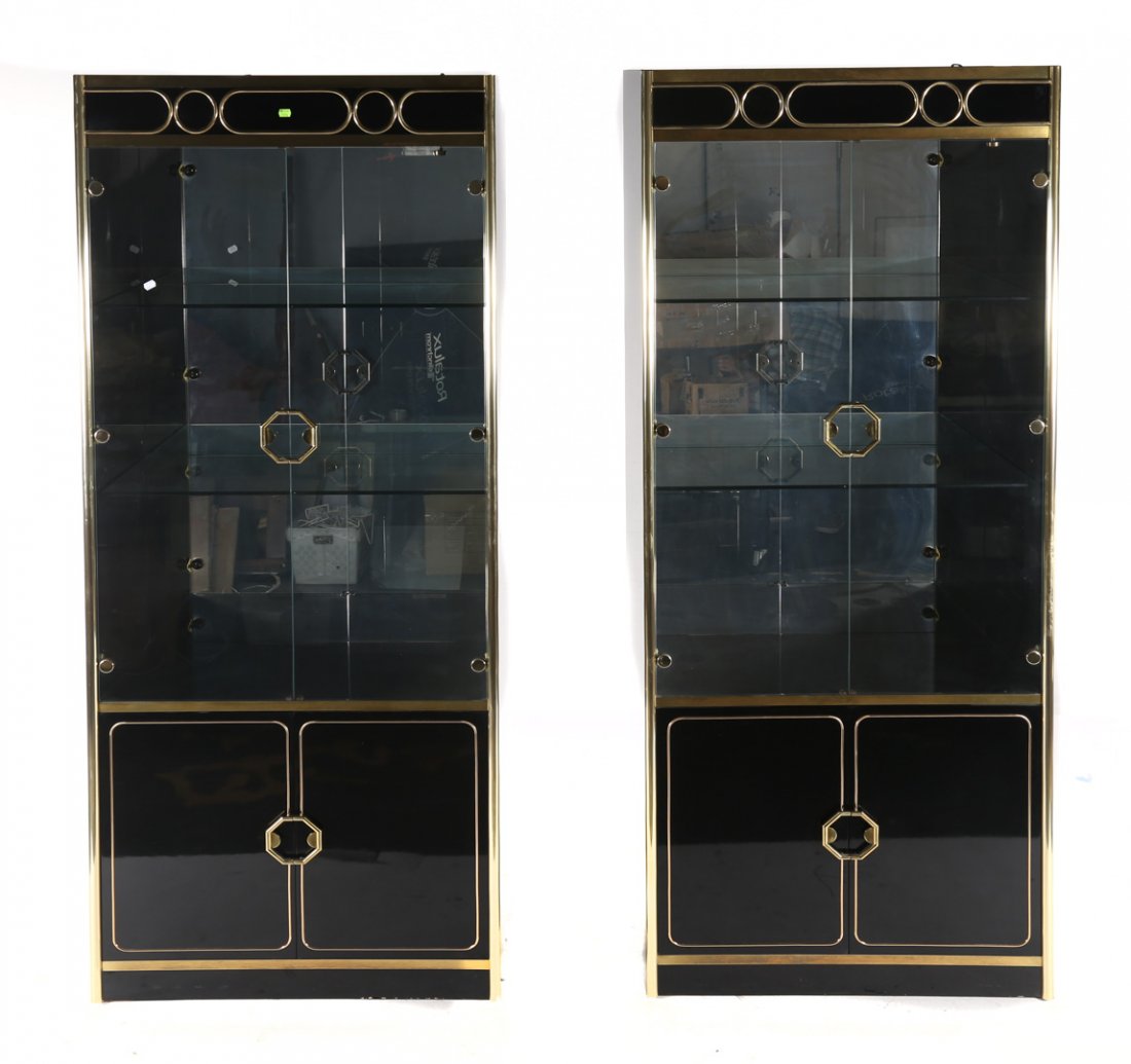 Pair of contemporary display cases (1 of 6)