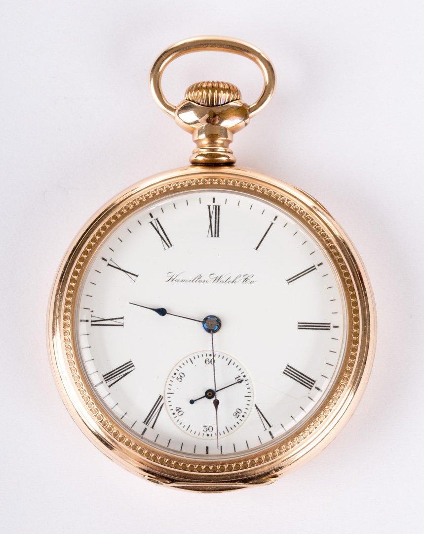 A Hamilton Watch Co. Pocket Watch (1 of 5)