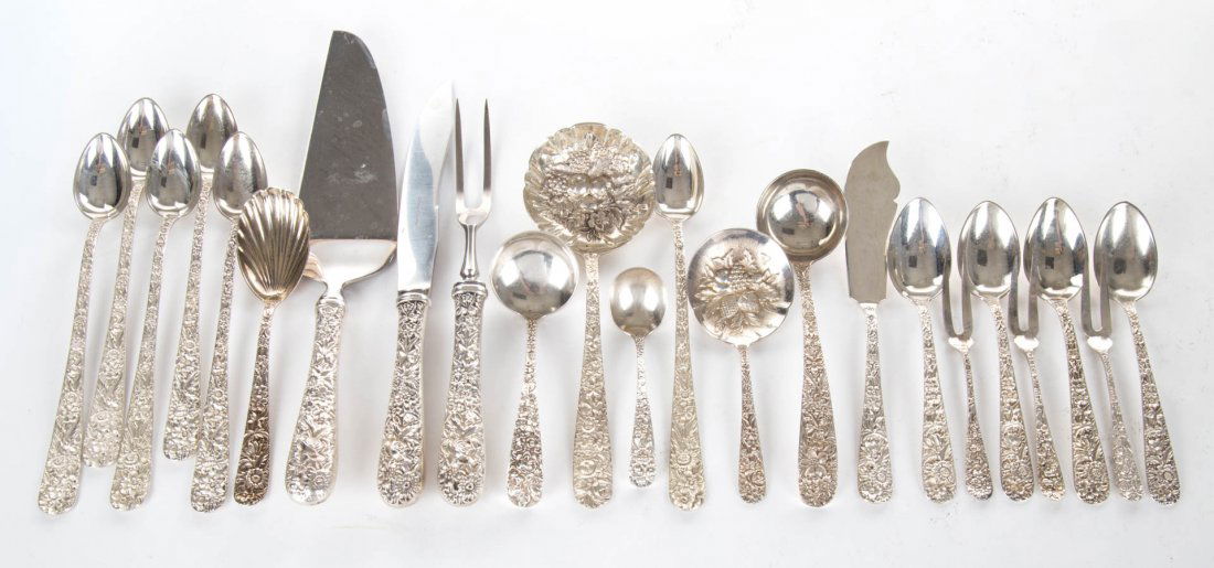 Kirk "Repousse" sterling silver flatware (1 of 5)