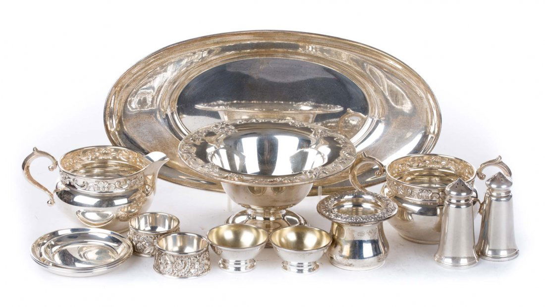 Group of Kirk & Gorham sterling table articles (1 of 6)