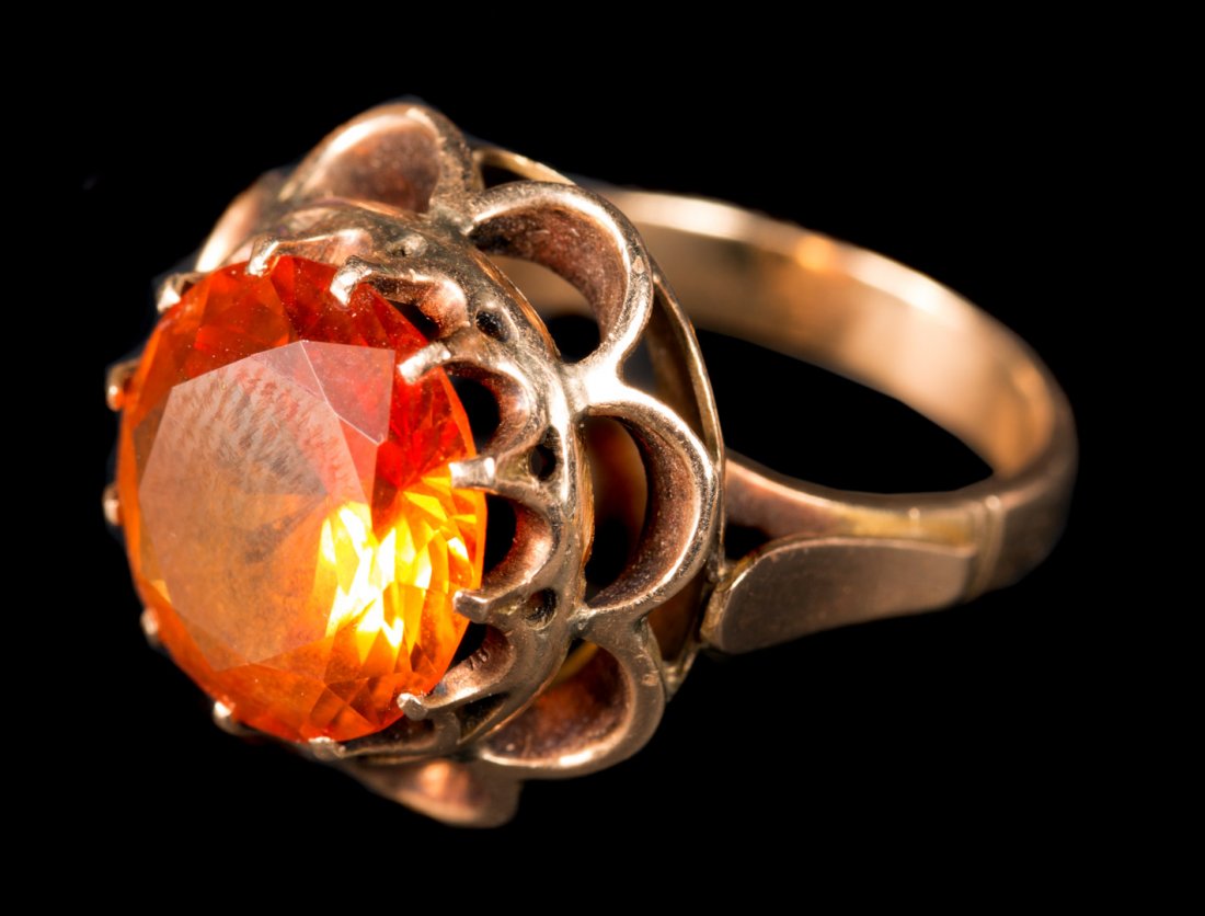 A Mandarin Garnet Ring (1 of 4)