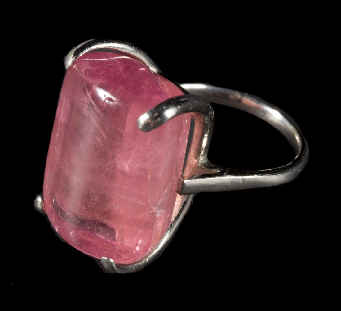 A Lady's Pink Tourmaline Ring (1 of 3)