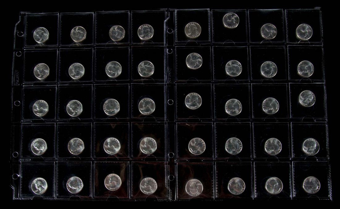 [USA] 40 Washington Quarters, 1964 (1 of 5)