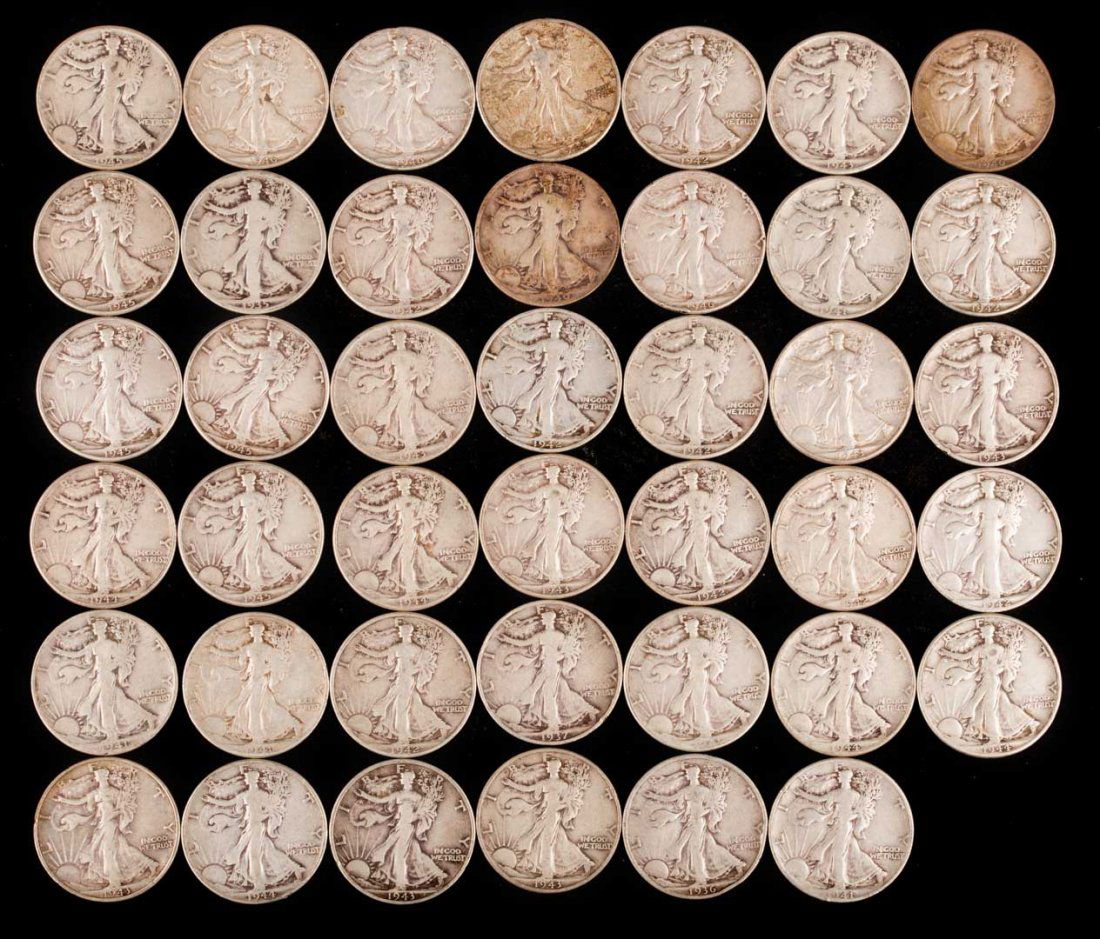 [USA] Walking Liberty Half Dollars, 1935-47 (1 of 3)