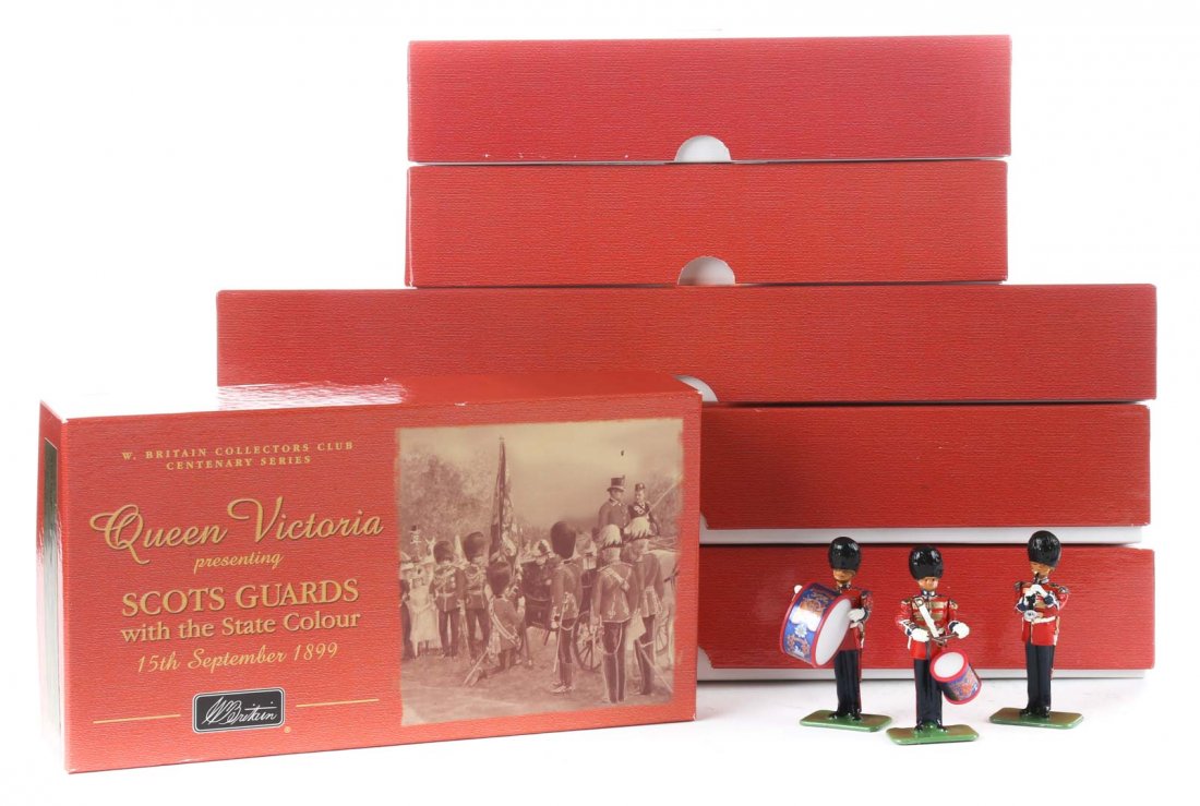Britains Scots Guards figure sets (1 of 4)