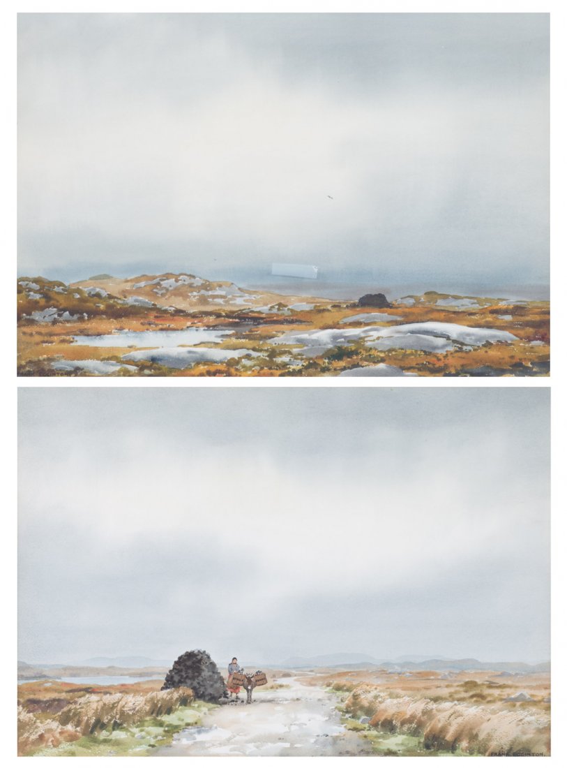 Frank Egginton. Connemara, Ireland, watercolors (1 of 8)