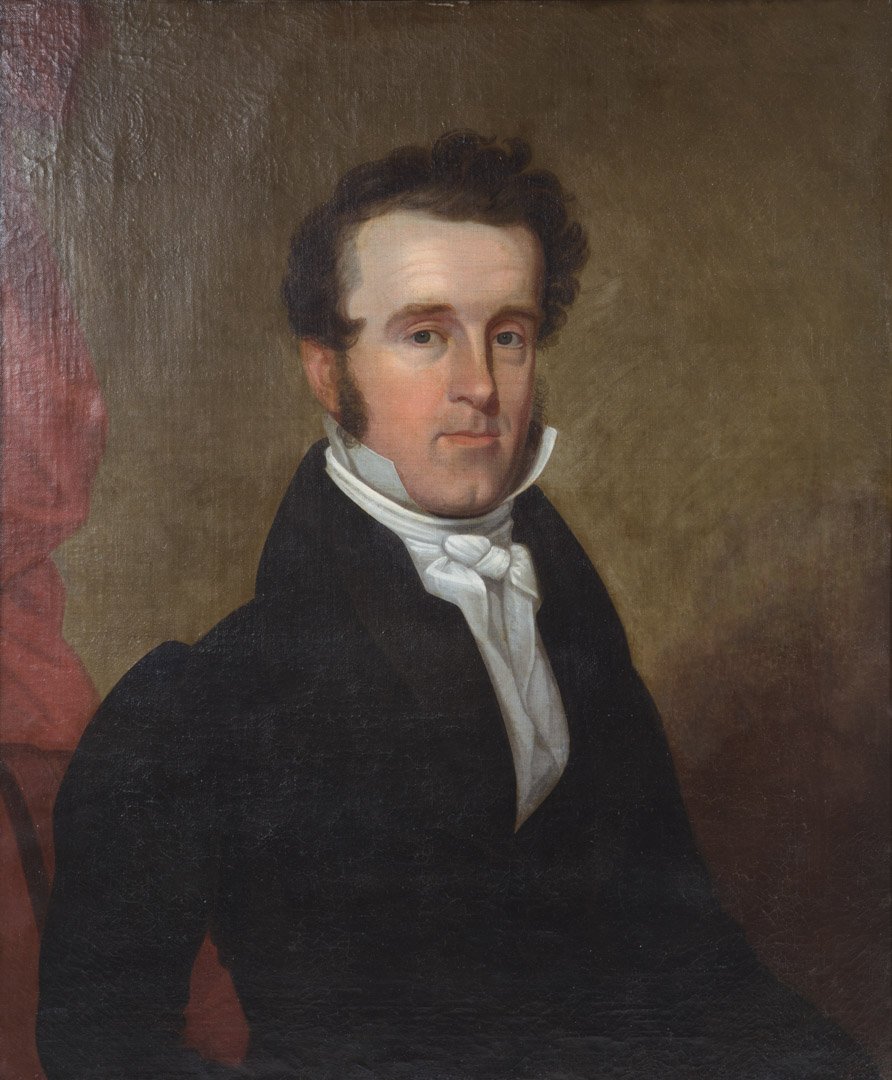 John J. Crawley. Portrait of a Gentleman, oil (1 of 3)