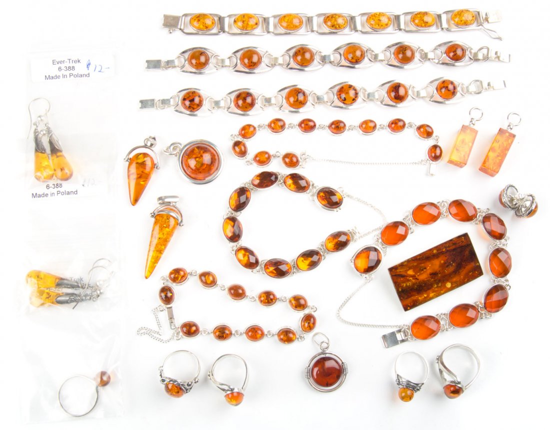 A Collection of Amber Jewelry (1 of 5)